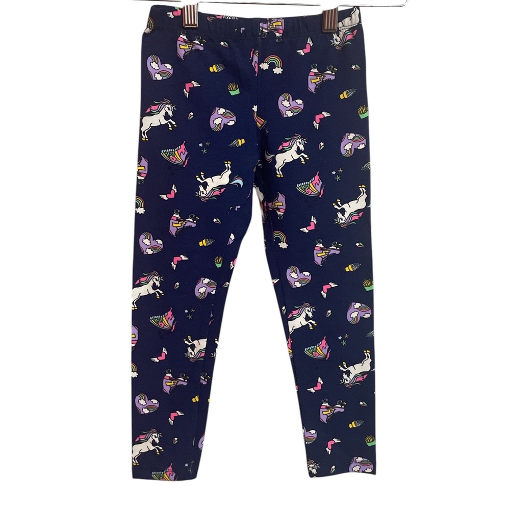 The Children’s Place Kids Unicorn Print Leggings - Navy 5/6